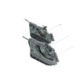 thumbnail image 1 of Ruiboury 2 Pieces 1/72 Craft Building Model Kits Tank Model for Display Keepsake Kid yellow green, 1 of 6