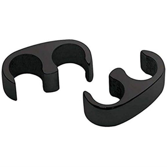 PLUG 2 WIRE SEP FLOATING BLK (PAIR)