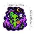 thumbnail image 3 of VOTRUDI Halloween Doormat 15.74"x23.62" Non Slip Washable Low Profile Dirt Resistant Indoor Entryway Welcome Mat Holiday Decor, 3 of 6