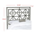 thumbnail image 2 of SAFAVIEH Lucinda Geometric Glam Metal Headboard, Full, Antique Iron, 2 of 3