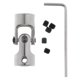 thumbnail image 2 of Metal Cardan Joint Gimbal Acoplamientos Universal Joint Connector Modelo DIY Motor Eje Accesorio Accesorio Coche Barco Yotijar Acoplamiento universal, 2 of 10