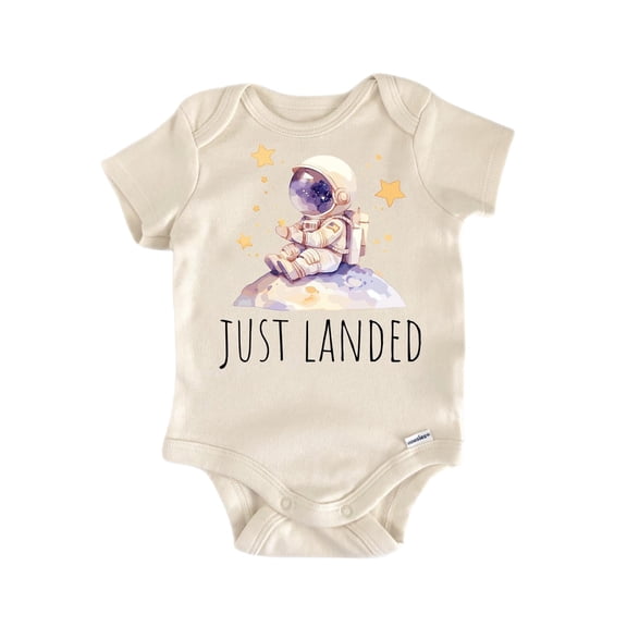 Just Landed Space Newborn Baby Bodysuit