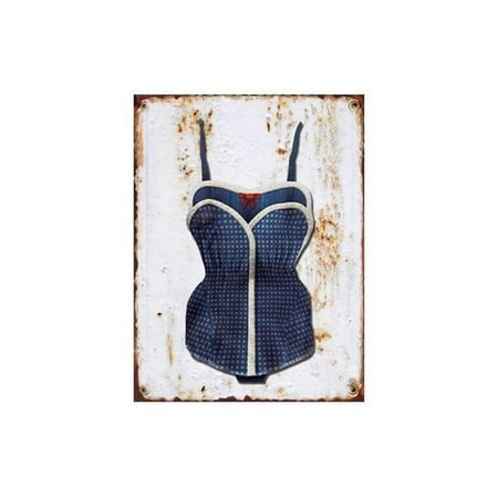 

Mr. MJs Trading IV-W18-GT218 Swimsuit Vintage Metal Wall Decor