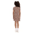 thumbnail image 5 of Minnie Mouse Girls Leopard Print Skater Dress with Short Sleeves, Sizes 4-12, 5 of 7