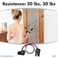 thumbnail image 2 of BRIGHTFUFU 2Pcs Chest Exercise Bands Pull Rope PP Multi for Beginners Seniors, 2 of 7