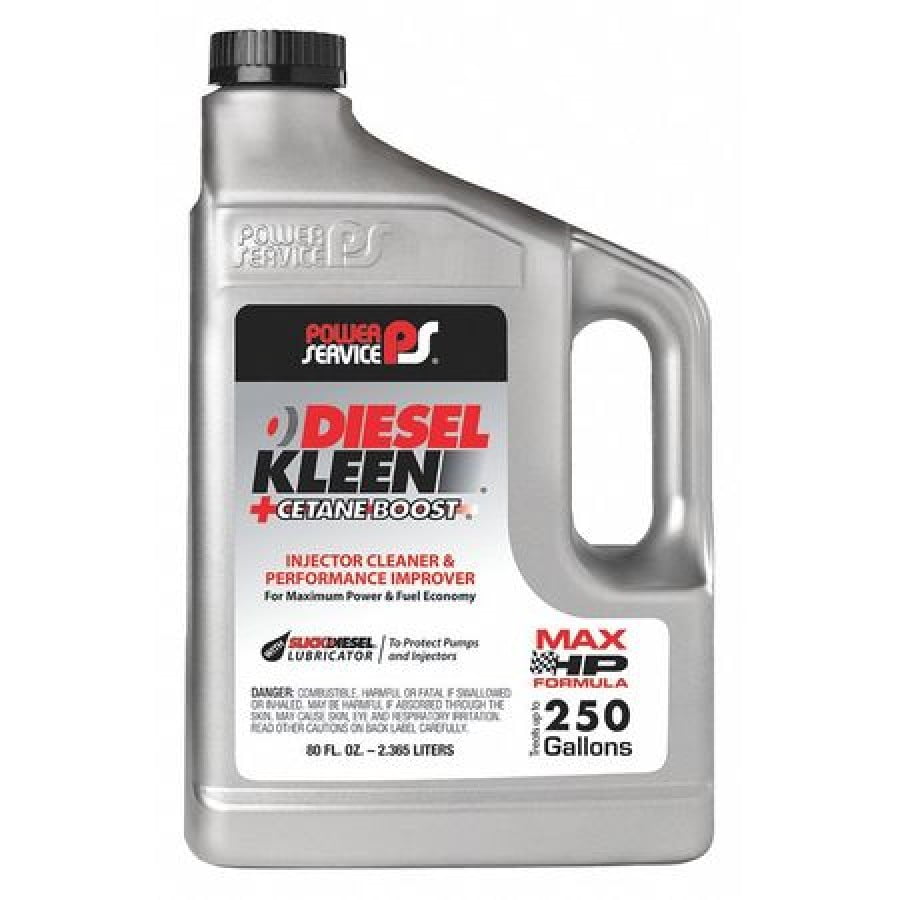 Diesel Fuel Additive, Amber, 80 oz. POWER SERVICE PRODUCTS 0308006