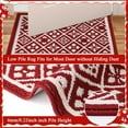thumbnail image 3 of Vaukki 24"x120" kitchen Runner Rug, Non Slip Washable Absorbent Floor Mat, for Sink Laundry Hallway, Red, 3 of 7