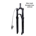 thumbnail image 4 of Soidarity Horquilla de bicicleta Solo Air con ajuste de rebote suspensión delantera 26/27. 5er herramienta ajustable de liberación rápida de Ciclismo Negro 26 pulgadas tipo 2 Soidarity OD001254-11B, 4 of 6