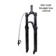 thumbnail image 4 of Soidarity Horquilla de bicicleta Solo Air con ajuste de rebote suspensión delantera 26/27. 5er herramienta ajustable de liberación rápida de Ciclismo Negro 26 pulgadas tipo 2 Soidarity OD001254-11B, 4 of 6
