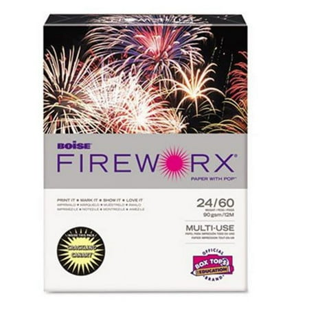 FIREWORX Colored Paper 24lb 8.5 x 11 Crackling Canary 500 Sheets-Ream