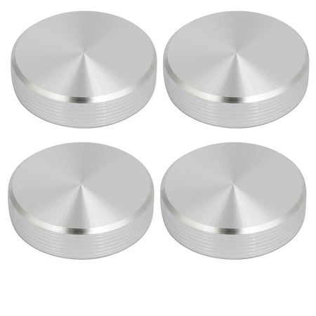

Unique Bargains 4pcs 30mm Dia 8mm Thickness M6 Thread Aluminum Disc Hardware for Glass Table