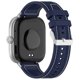 thumbnail image 1 of Silicone Strap for Xiaomi Smart Band 9 Pro 8 Pro Redmi Watch 4 Composite Woven Watch Band - Grey, 1 of 5