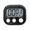 Black, variant on Multi-Function Electronic Timer - Timer for Hamburgers - Digital Timers Big LCD Display Switch Countdown Timer for Break Time - Cooking,Gym - Meeting - Classroom - Purple
