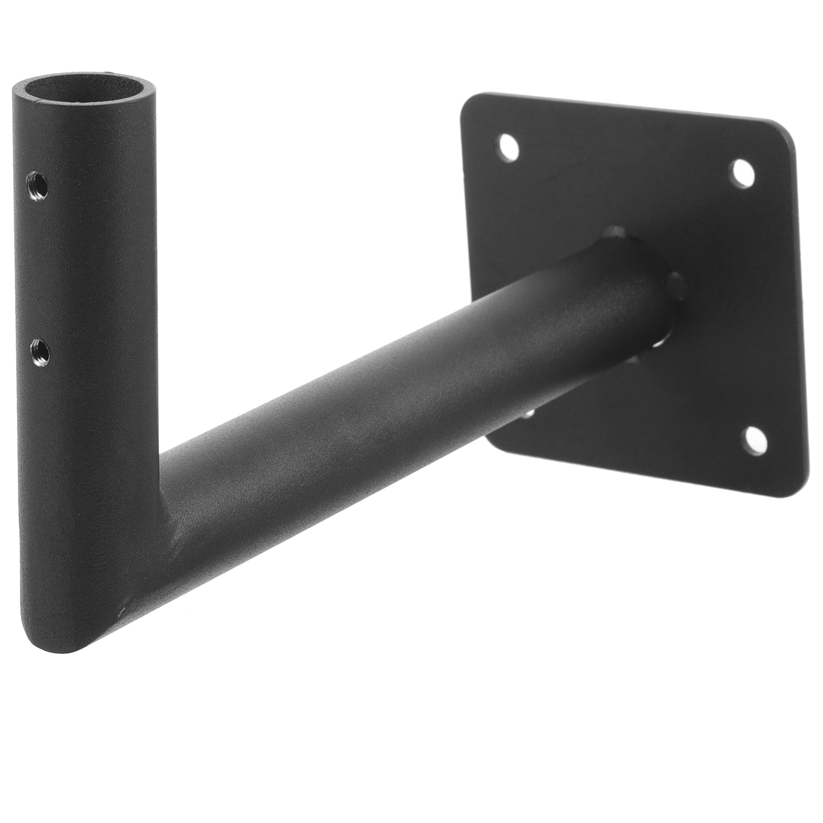 -Resistant Weather Station Mounting Pole with Roof and Wall Bracket for Anemometer and Rain Gauge Installation