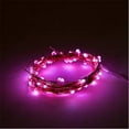 thumbnail image 1 of Hometown Evolution 33FTPINK Guirlandes Lumineuses 33 Pi. 100 Micro LED sur Fil de Cuivre - Rose, 1 of 1