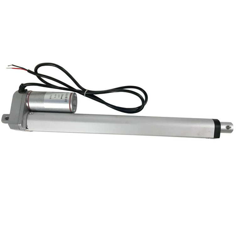 INTBUYING Linear Actuator 12V DC 750N 9.8Inch(250mm) Electric Linear Motor  Telescopic Rod Linear Motion 