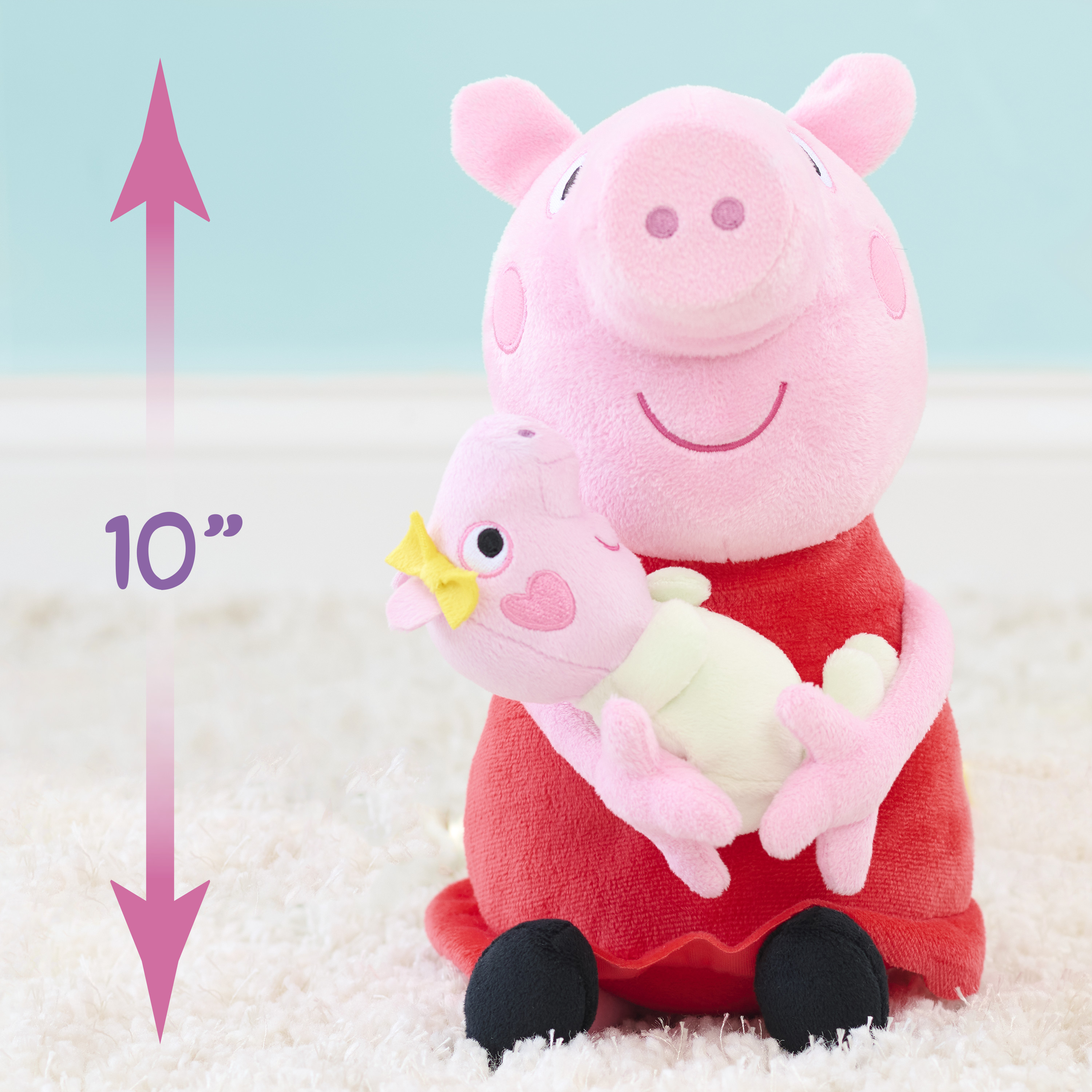 Peppa Pig Big Sis 11.5-Inch Plush Stuffed Animal photo 7