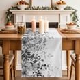 thumbnail image 2 of Table Runner 120 Inches Long for Kitchen Dining, Grey Dresser Scarf Farmhouse, Dining Table Decorations for Wedding/Parties, Eucalyptus Leaves 13 x 120 In, 2 of 8