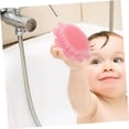 thumbnail image 5 of Cepillo de masaje para el cuero cabelludo con champú y cepillo de baño suave para bebés, cepillo de masaje de silicona para todo tipo de cabello, niño recién nacido, 2 piezas, 5 of 5