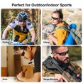 thumbnail image 3 of Xaegistac Shooting Glasses Anti-fog Shooting Range Eye Protection, Adjustable Safety Glasses with Zipper Hard Case, 3 of 8