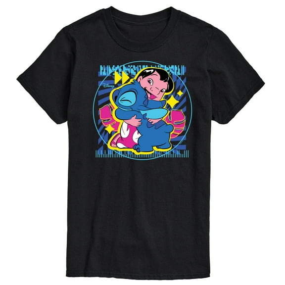 Disney - Lilo & Stitch - Lilo Stitch Hug - Men's Short Sleeve Graphic T-Shirt