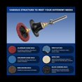 thumbnail image 2 of 60Pcs Sanding Discs Set, 2 Inch Quick Change Sanding Discs with 1/4Inch Holders, Die Grinder Conditioning, 2 of 6