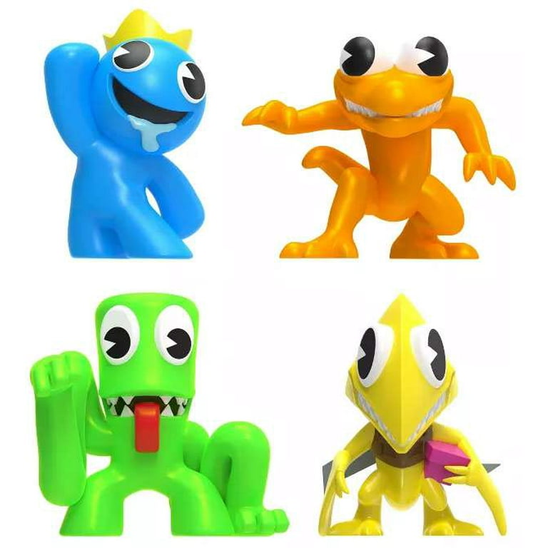 PhatMojo Rainbow Friends Series 2 Neon Minifigure 4-Pack