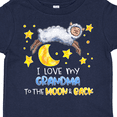 thumbnail image 4 of Inktastic I Love my Grandma to the Moon and Back Cute Sheep Boys or Girls Toddler T-Shirt, 4 of 5