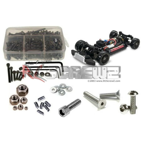 

RCScrewZ Tamiya TB-03D Drift Series Stainless Steel Screw Kit - tam123