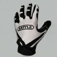 thumbnail image 3 of Battle Receivers Ultra-Stick Football Gloves - 2XL - Black/White, 3 of 9