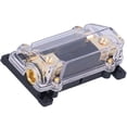 thumbnail image 4 of Car Audio Fuse Block, Durable 0/2/4 Gauge Fuse Holder  For Car Audio For Boat Audio, 4 of 8