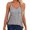 Silver, variant on Women's Sequin Tank Top, V Neck Sleeveless Tank Tops for Women, Loose Fit Sparkly Glitter Going Out Tops, Soft Cotton-Polyester Casual Sequin Cami for Concerts Clubs Daily Wear Black L