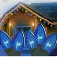 thumbnail image 2 of Northlight 25-Count Blue C7 Christmas Light Set 24ft Green Wire - 24', 2 of 3