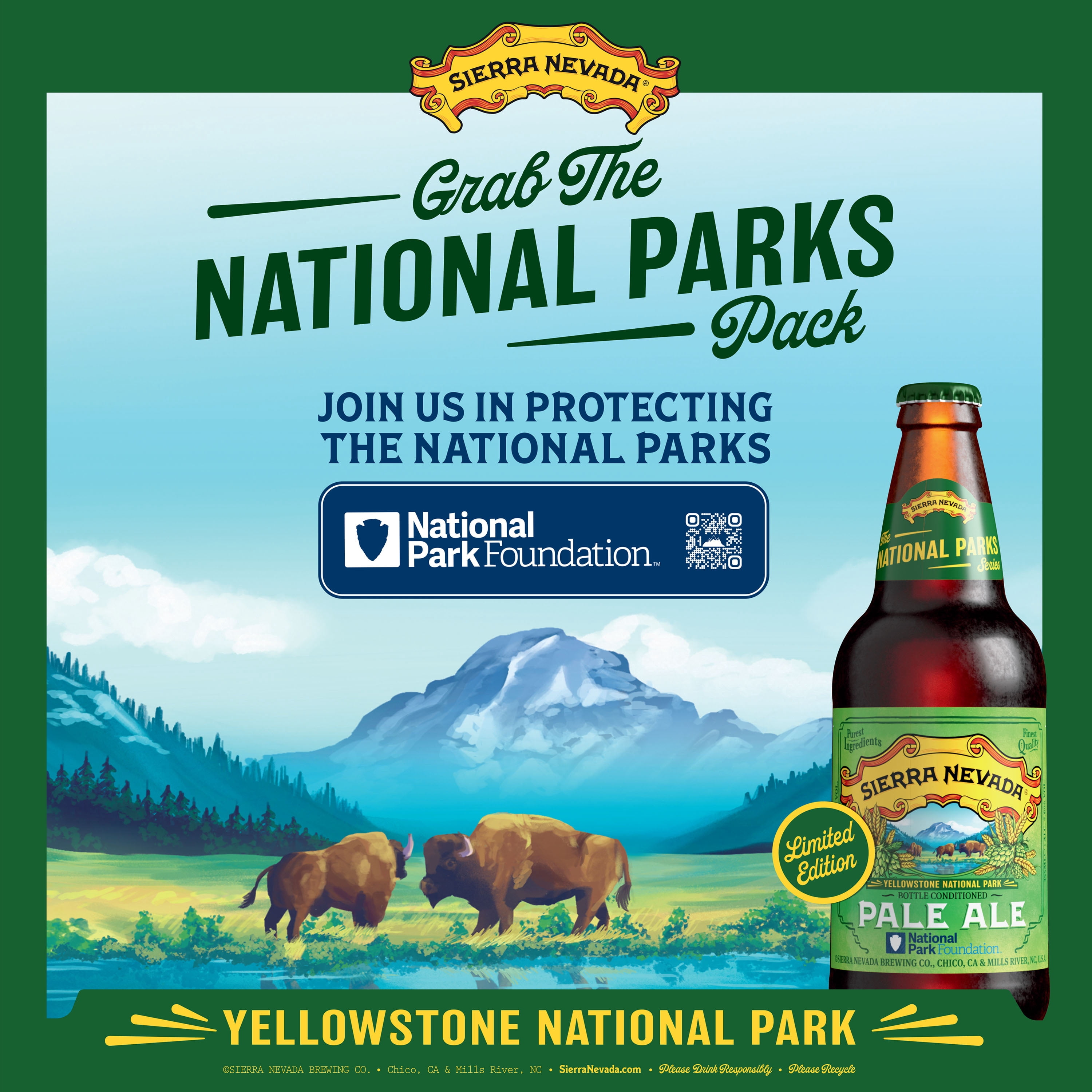 Sierra Nevada Pale Ale Craft Beer, 24 pack, 12 fl oz Glass Bottles, 5.6% ABV
