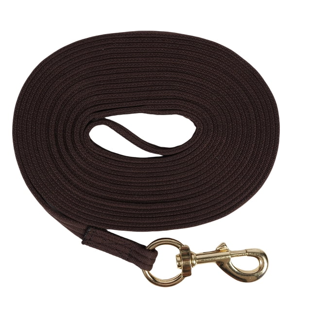 Performance Lead Rope, 8.2m Soft Comfortable Grip Equestrian Control Line Long Horse Lead Rope with Quick Halter Attachment, Barn Horse Tack for Daily Use and Showing