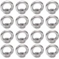 thumbnail image 1 of Eyebolts 16 pcs Tuercas de ojo de elevación M5 Tuercas de anillo roscadas hembra Tuercas de anillo roscadas hembra Tuercas de anillo roscadas hembra de acero inoxidable Hardware de anillo para accesorios de cuerda Vhermosa BST3082221, 1 of 5