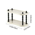 thumbnail image 2 of XGFHYJEH Tabletop Storage Shelf, Tabletop Storage Rack, Freestanding Storage Rack, Desktop Organizer Shelf, Tabletop Display Shelf, 2 of 5