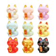 thumbnail image 1 of 9pcs Cute Miniature Luck Cat Figure Mini Cat Character Landscape Adornments Mixed Style, 1 of 3