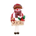 thumbnail image 1 of Moyic Adorno colgante para árbol de Navidad, decoración de dibujos animados, muñeca colgante, juguete para niños de Año Nuevo, accesorios de Kits de decoración para fiestas Muñeco de nieve Moyic HA069886-02, 1 of 6