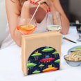 thumbnail image 3 of Yayeee Napkin Holder for Table Kitchen Paper Tissue Organization, Colorful Space Cat, 3 of 8