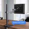 thumbnail image 2 of Single Monitor Arm Single Monitor Desk Mount Adjustable Monitor Mount for Screen Holds Up to lbs x Vesa Monitor Stand, 2 of 7