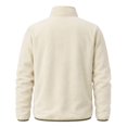 thumbnail image 3 of YOUTHUP Men's Full-Zip Fleece Jacket Classic Straight Fit Stand Collar Warm Winter Coat Outdoor Casual Layering Outerwear, 3 of 10