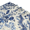 thumbnail image 3 of Bathroom Sets Curtain and Rug Sets 23.6x15.7 in Non-Slip Mat and 72x72 in Shower Curtain for Home Bath Dcor Blue and White Porcelain-style, 3 of 7