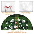 thumbnail image 4 of Sikiie Happy Easter 30-48 inches {designName} Print Christmas Tree Skirt Snowman Xmas Tree Skirt with Edge Christmas Decorations for Holiday Party48", 4 of 7
