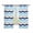 StripesXF0396, variant on Farmhouse Primitive Barn Stars Sheer Curtains 45 Inch Length Rod Pocket Semi Transparent Light Filtering Window Drapes for Kitchen Bedroom Living Room,2 Panels, Retro American Flag Blue Red