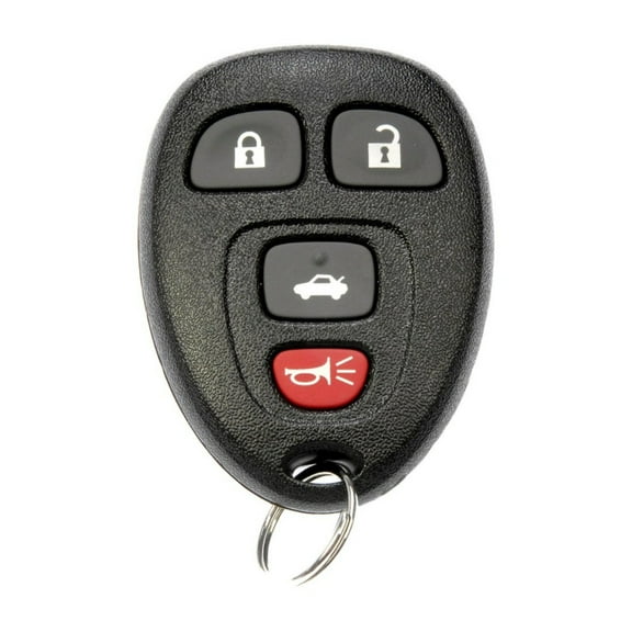 KarParts360 For Chevy Impala 2006 07 08 09 2010 Keyless Entry Remote | Black | 4 Button