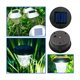 thumbnail image 3 of 2 piezas de luz solar de repuesto superior para cubierta de luz de panel solar de linterna con una bombilla LED, linterna solar de bricolaje para decoración de jardín al aire libre esquí esquí Gafas de esquí, 3 of 5