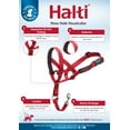 HALTI Nylon Dog Headcollar, Black, Size 0