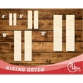thumbnail image 3 of Unfinished Wood Pause Shape | DIY Craft Cutout 46" / 1/2", 3 of 3
