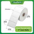 thumbnail image 2 of Etiquetas térmicas Ecotherm 3x2 7440, 6 rollos, Zebra Munbyn, 2 of 7